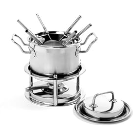 Norpro Krona Stainless Steel 2.5 Quart Fondue Set by Norpro