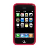 Red Durable Soft Gel Skin Cover Case for Apple Iphone 3G, Iphone 3G S 3GS Smartphone