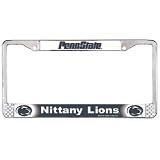Penn State Nittany Lions NCAA Chrome License Plate Frame