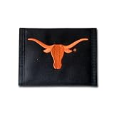 NCAA Texas Longhorns Mens Bi-Fold Wallet with Logo