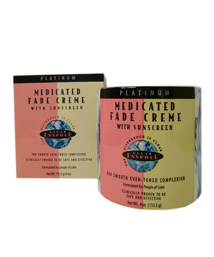 Clear Essence Medicated Fade Creme with Sunscreen 4 oz.
