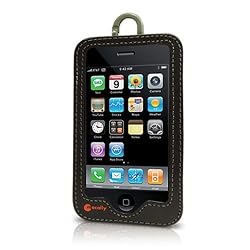 Macally Bella Protective Leather Case for iPhone 3G and 3GS