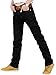 Newfacelook Designer Mens Jeans Fashion Black Denim Jeans Pants Trousers Black
