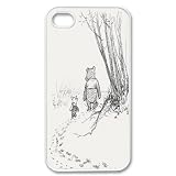 Apple iPhone 4 4G 4S Cute Winnie the Pooh Piglet Friends Forever Retro Vintage WHITE Sides Case Apple iPhone 4 4G 4S Cute Winnie the Pooh Piglet Friends Forever Retro Vintage WHITE Sides Case