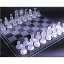 Luxury Glass Chess Set Big Size (35cm x 35cm)