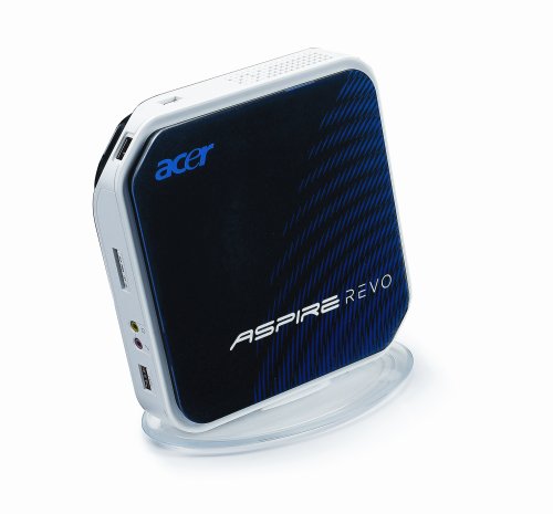 Acer Aspire Revo R3600 Desktop PC (Intel Atom N230 1.6 Ghz, 2 GB RAM, 160 GB HDD, Vista Home Premium)