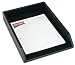 Black Leather Legal Letter Tray