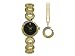 Sekonda Gold Plated Diamond-Set Watch and Pendant Set