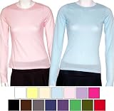American Apparel Women's Sheer Jersey Long Sleeve T-shirt - Tee