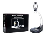 Magic Decanter Deluxe Wine Aerator Set, Includes Magic Decanter, Tower, and Accessories.