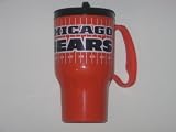 CHICAGO BEARS 16 oz. Thermal Hot / Cold TRAVEL MUG with Snap-On Lid (includes a swivel opening)