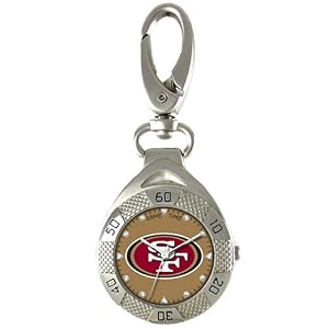 NFL Men's San Francisco 49Ers Clip On Watch #FG-SF