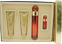 Perry Ellis 360 Red By Perry Ellis For Women, Set Of 4 (Eau De Parfum Spray, Body Lotion, Shower Gel, Mini Eau De Parfum Spray)