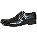 Alpine Swiss Men's Uster Monk Strap Loafers Lined Slip On Shoes
