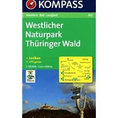 Westlicher Naturpark Th�ringer Wald: Wander-, Rad- und Langlaufkarte