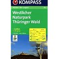 Westlicher Naturpark Th�ringer Wald: Wander-, Rad- und Langlaufkarte