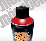 Red Spray paint Signal Red Monstercolors Classic Range Aerosol