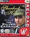 Sherlock Holmes Silver Earring