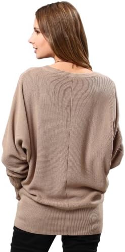 Sweet Mommy Women's Organic Cotton Dolman Knit Nursing Sweater