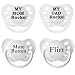 Personalized Pacifiers 4 Pack- Neutral