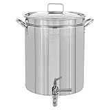 IMAGE OF Bayou Classic 1076 Stockpot with Spigot, 36-Quart