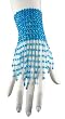 Turquoise Beaded Bracelet with Fringe