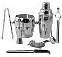8 tlg edelstahl Cocktail Set Bar Shaker