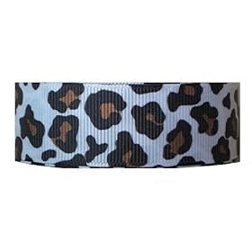 Grosgrain Ribbon Animal Print 7/8