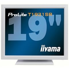 Iiyama ProLite T1931SR 48,3cm (19 Zoll) Touchscreen Monitor DVI-D (Kontrast dyn. 900:1, 5ms Reaktionszeit) schwarz