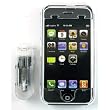 Apple iPhone Crystal Clear Hard Cover Case Protector w/ Removable Belt Clip and LCD Cover