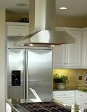 Imperial 48 x 28-1/2 stainless steel slim line island range hood, 740CFM dual blower