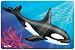Tuzzles 8-F20-124 Killer Whale Puzzle