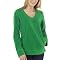 Merona&reg; Womens Cozy Microfleece V-Neck Top - Fiji Green