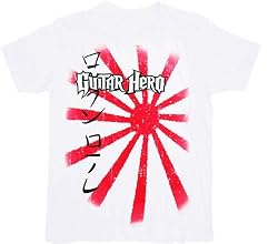 Guitar Hero Sun White T-shirt Tee