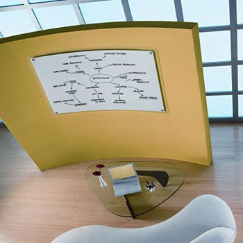 Quartet iQ Total Erase Dry-Erase Board, with Marker Tray and One Dry Erase Marker, 47 x 31 Inches, White (TM4929)