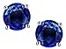 Star K Sterling Silver Round 7mm Earring Studs