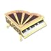 Fancy Red Piano Jeweled Box