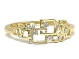 Boutique Style Crystal Multi Square Bracelet
