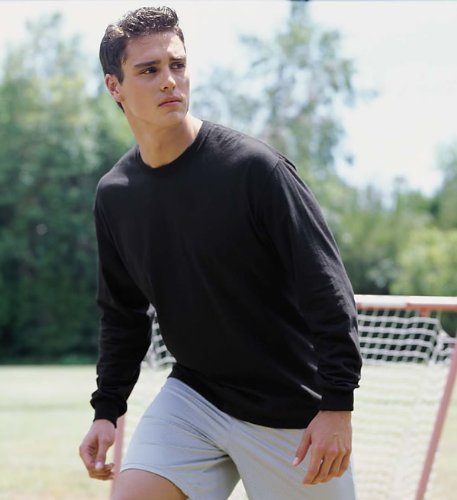 Champion 5.5 oz Cotton Long-sleeve Tagless T-shirt