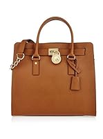 Michael Kors Bolso asa de mano Hamilton (Camel)