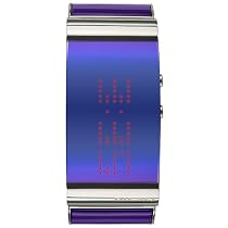 Diesel Men's Blue Enamel Accented Stainless Steel Watch #DZ7109