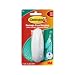 Command 17083B Designer Large Plastic Hook, Water-Resistant Strips, 1 Hook 2 Strips