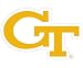 Georgia Tech Yellowjackets Glass Tatz Mini-Cutz Window Decal
