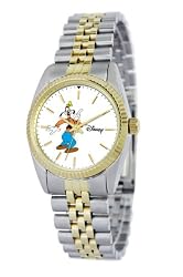 Disney Men's D100S775 Goofy Two-Tone Bracelet Watch