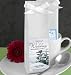 Winter Themed Personalized Coffee Wedding Favors