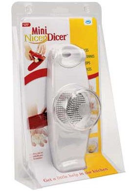 Tri Sales Marketing GN000002 Genius Mini Nicer Dicer Food Chopper - As Seen On TV