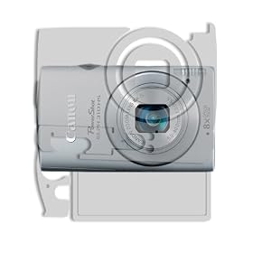 Skinomi DryTech - Dry-Install Skin Protector Shield Full Body for Canon PowerShot ELPH 310 HS + Lifetime Warranty