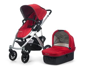 UPPAbaby Vista Stroller, Red/Denny