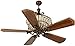 Craftmade K10882 Cortana 56" Ceiling Fan and Remote & Wall Controls, 5 Blades, Peruvian Bronze