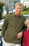 Long Sleeve Pique Knit Sport Shirt